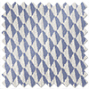Jaipur, Cobalt - Motorised Roman Blind